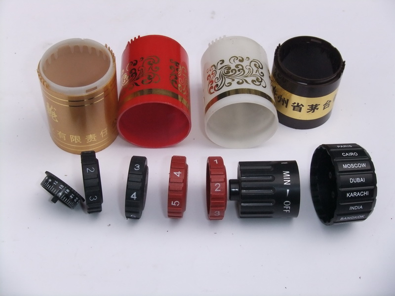 圓鈕刻度燙金